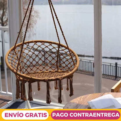 Silla Hamaca Colgante Tipo Columpio