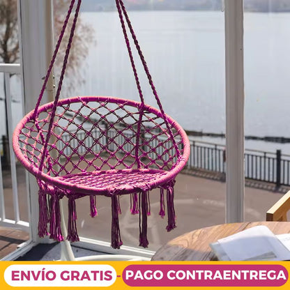 Silla Hamaca Colgante Tipo Columpio
