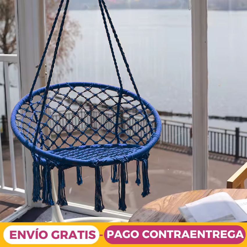 Silla Hamaca Colgante Tipo Columpio